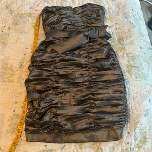 Calvin Klein Black Strapless Bodycon Dress